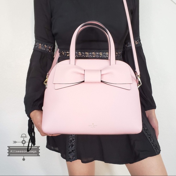 NWT Kate Spade Olive Drive Lottie Satchel pink bag - Picture 5 of 8